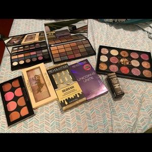 Large lot of new Makeup Revolution palettes